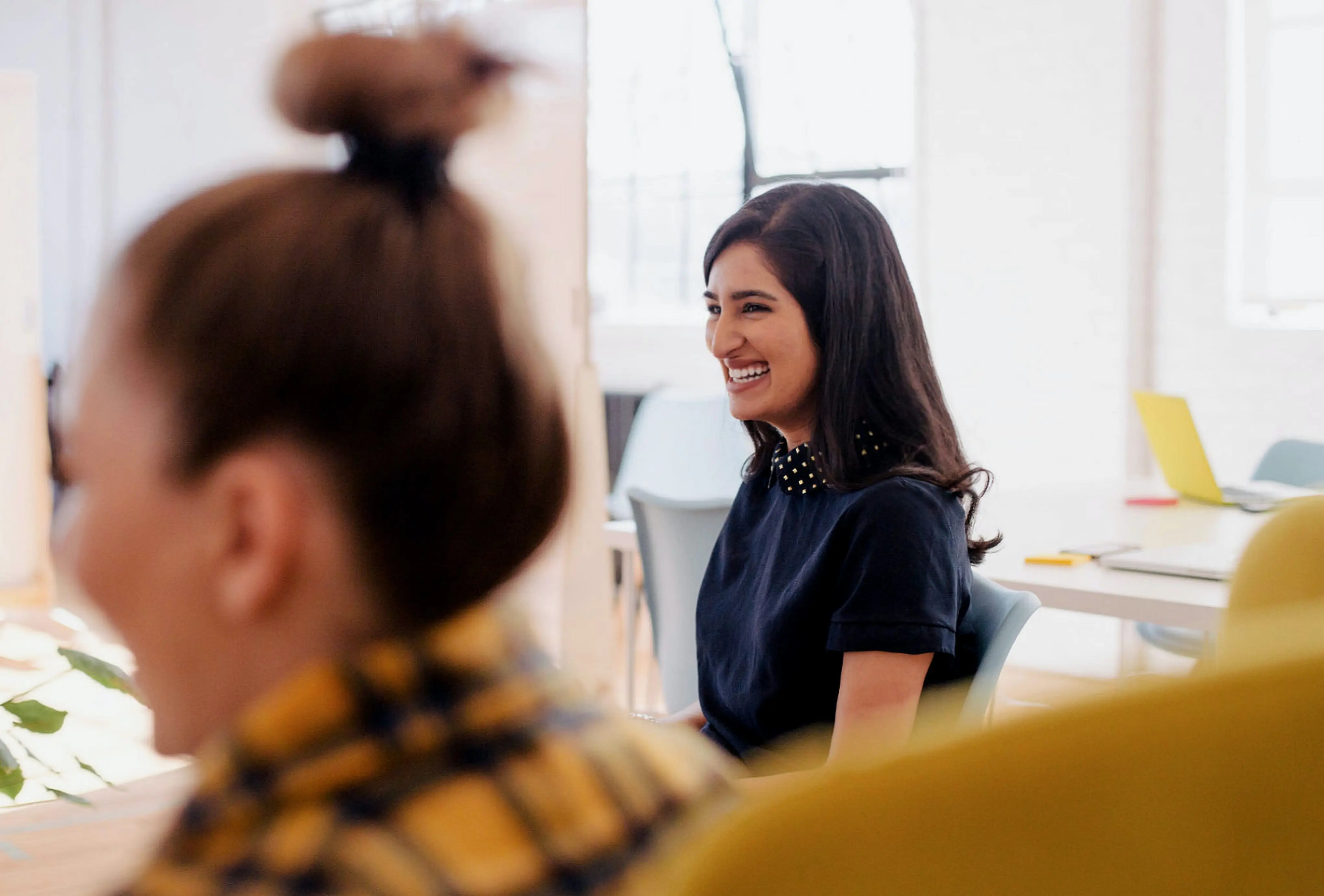a-woman-is-smiling